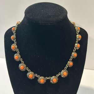 NWT Anthropologie Gold Vintage Short Necklace